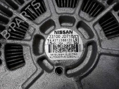Alternator NISSAN QASHQAI II (J11, J11_) 1.6 dCi | BP2592106M7