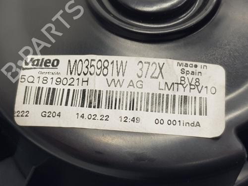 Heater blower motor VW T-ROC (A11, D11) 1.5 TSI | BP29722924M62 