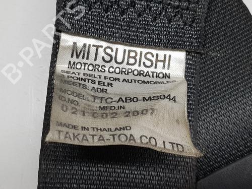 Rear center seatbelt MITSUBISHI L200 / TRITON (KA_T, KB_T) 2.5 DI-D 4WD (KB4T) | BP23227492I27 