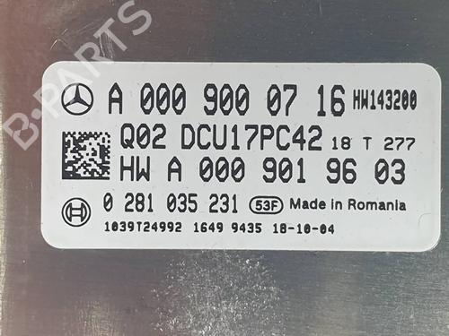 Electronic module MERCEDES-BENZ VITO Mixto (Double Cabin) (W447) 111 CDI (447.701, 447.703, 447.705) | BP38649032M83 - Image 4