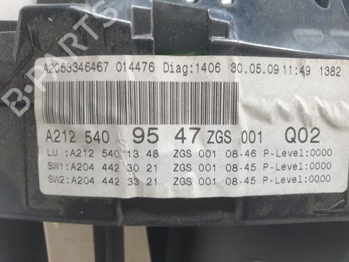Instrument cluster MERCEDES-BENZ E-CLASS Coupe (C207) E 350 CDI (207.322) | BP20321177C47 