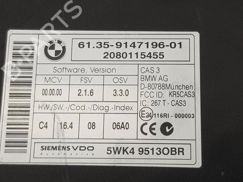 Electronic module BMW 3 (E90) 320 d | BP15398518M83 