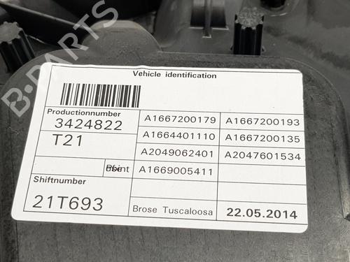 Front left window mechanism MERCEDES-BENZ M-CLASS (W166) | BP38014972C22 - Image 6