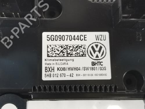 Climate control VW GOLF VII (5G1, BQ1, BE1, BE2) 2.0 TDI | BP11529755I5 