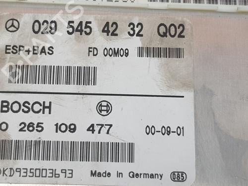 Engine control unit (ECU) MERCEDES-BENZ A-CLASS (W168) A 140 (168.031, 168.131) | BP13548905M57 