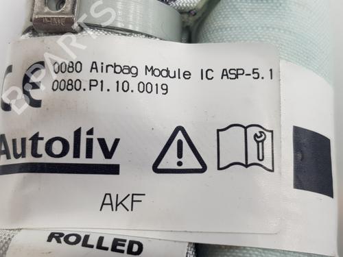 Right curtain airbag NISSAN QASHQAI II SUV (J11, J11_) 1.5 dCi | BP20241306C12 