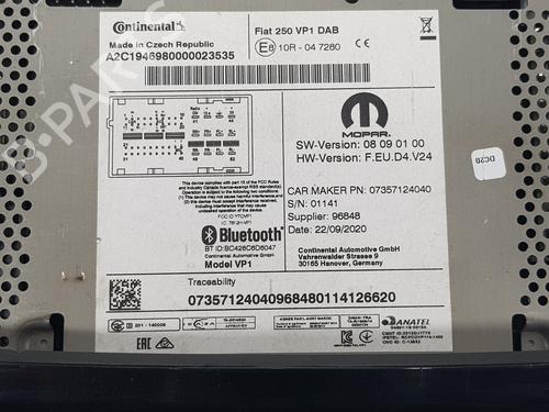 Radio CITROËN JUMPER II Van 2.2 BlueHDi 140 | BP32991803E6 - Image 7