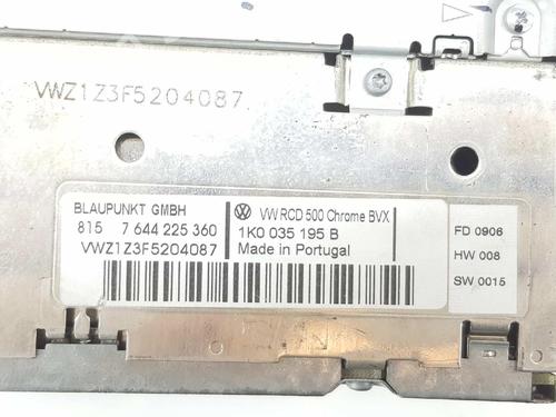 Radio VW GOLF V (1K1) 1.6 FSI | BP3378308E6 