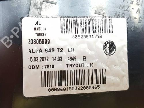 Left tailgate light ALFA ROMEO STELVIO (949_) 2.2 D (949.AXD1A) | BP39726764C79 - Image 6