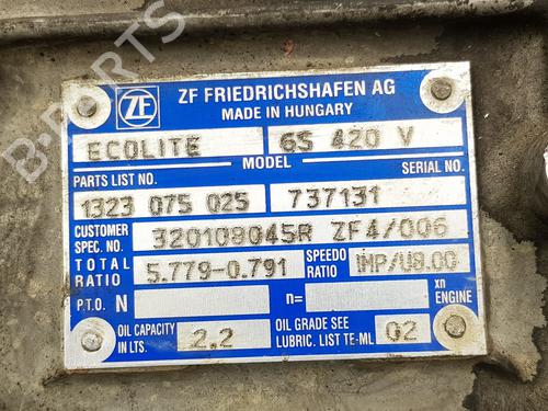 Gearbox RENAULT MASTER III Platform/Chassis (EV, HV, UV) 2.3 dCi 145 FWD (EV0E, EV0F, HV0E, HV0F, UV0E, UV0F,... | BP37014698M3  - Image 6