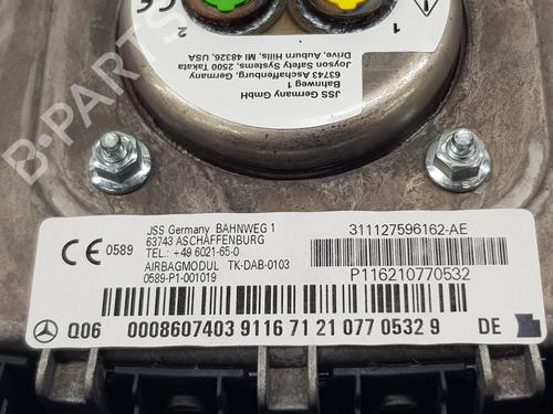 Driver airbag MERCEDES-BENZ A-CLASS (W169) A 180 CDI (169.007, 169.307) | BP27610279C9 