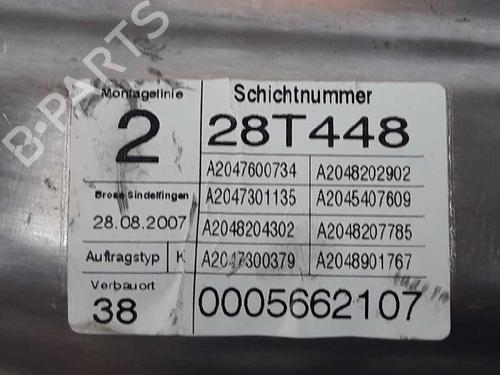 Rear left window mechanism MERCEDES-BENZ C-CLASS (W204) C 220 CDI (204.002) | BP3658927C24 