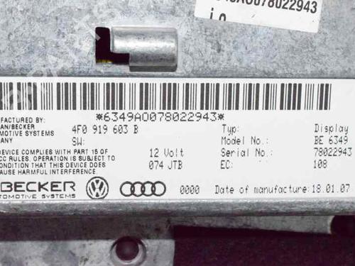 Display AUDI A6 C6 (4F2) 3.2 FSI | BP3657577C48 