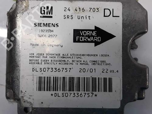 Airbag module OPEL ASTRA G Hatchback (T98) 2.0 DTI 16V (F08, F48) | BP1282166M53 