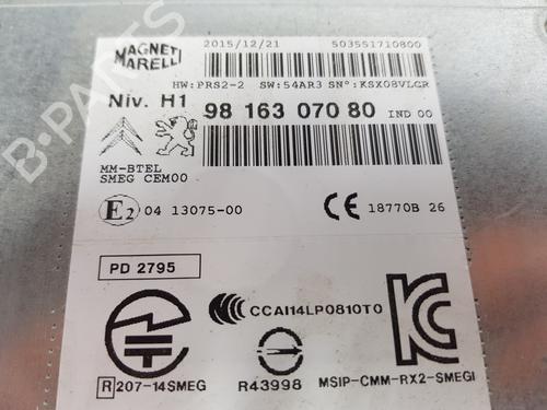 Radio PEUGEOT 308 SW II (LC_, LJ_, LR_, LX_, L4_) 1.6 BlueHDi 120 | BP21662249E6 