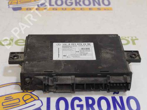 Used Electronic module MERCEDES-BENZ S-CLASS (W221, V221) S 350 BlueTec (221.026, 221.126) (258 hp) 10258301