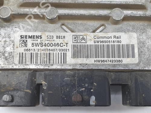 Engine control unit (ECU) CITROËN XSARA (N1) 2.0 HDi 109 | BP9710270M57 