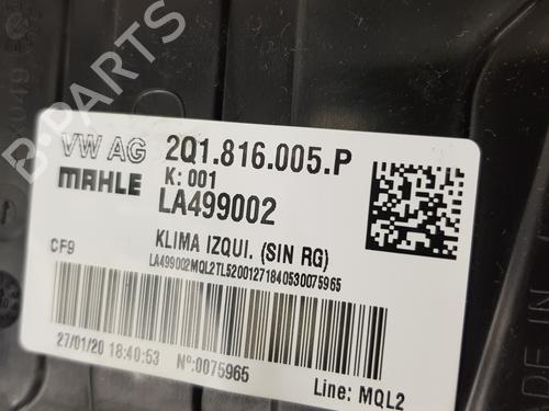 Heater matrix box SEAT IBIZA V (KJ1, KJG) 1.0 TSI | BP20187238M61 