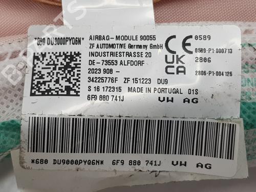 Left curtain airbag SEAT ARONA (KJ7, KJP) | BP29029032C11