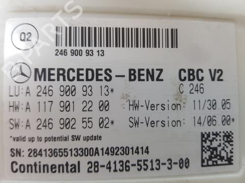Electronic module MERCEDES-BENZ A-CLASS (W176) A 200 CDI / d (176.008) | BP15265455M83 