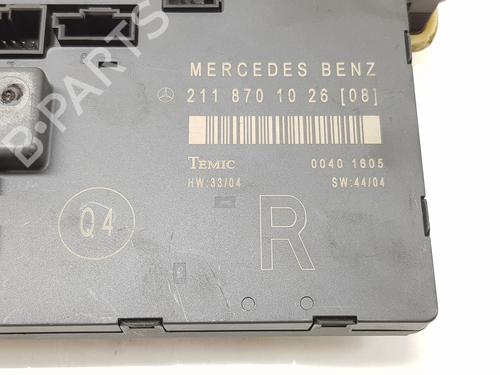 Electronic module MERCEDES-BENZ E-CLASS (W211) E 200 NGT (211.042) | BP20187908M83 