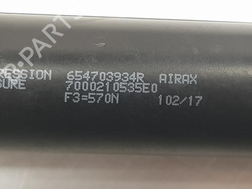 Hood lift support RENAULT CLIO IV (BH_) 0.9 TCe 90 (BHNF, BHMA, BHMH, BHJK, BHJR) | BP20194794C139 