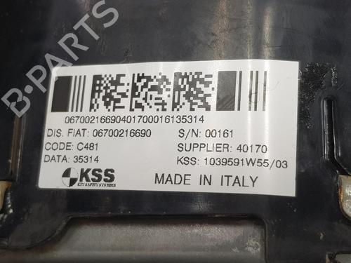 Airbag Kit MASERATI QUATTROPORTE VI 3.0 D | BP8303103C86 