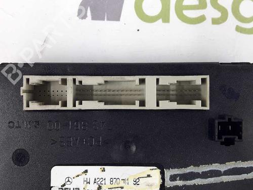 Control unit MERCEDES-BENZ S-CLASS (W221, V221) S 320 CDI (221.022, 221.122) | BP2338647M11 