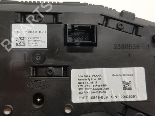 Instrument cluster FORD FOCUS III 1.0 EcoBoost | BP24514817C47 