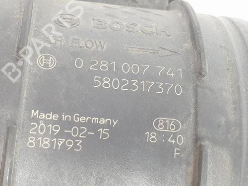 Mass air flow sensor IVECO DAILY VI Van 33S16, 35S16, 35C16, 38S16, 40C16, 42S16, 50C16 | BP29436503M95 