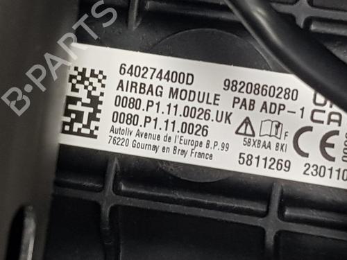Airbag Kit PEUGEOT 2008 II (UD_, US_, UY_, UJ_, UR_, UC_)  | BP18741173C86 