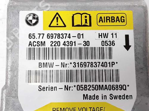 ECU airbags BMW 5 (E60) 520 d | BP6215016M53 
