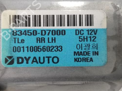 Left rear window motor HYUNDAI TUCSON (TL, TLE) 1.7 CRDi | BP8329425E23 