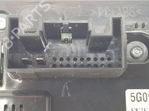 Climate control VW GOLF VII (5G1, BQ1, BE1, BE2) 1.6 TDI | BP7557309I5 