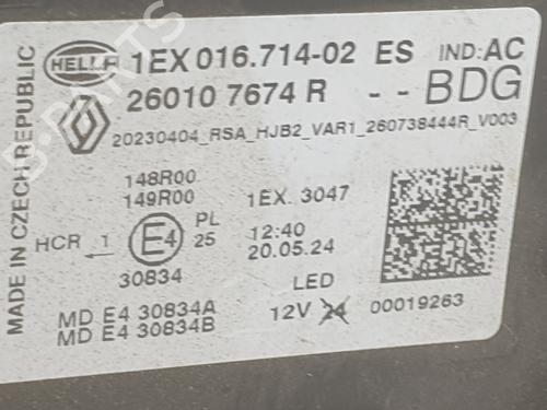 Højre forlygte RENAULT SYMBIOZ 1.8 E-Tech 160 Full Hybrid | BP34698405C29 - Image 6