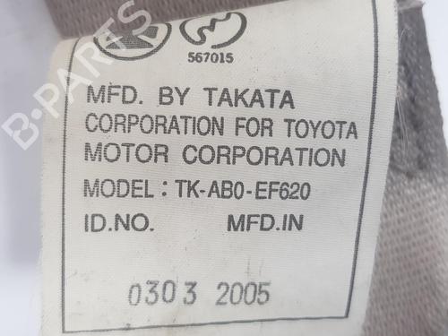 Rear left seatbelt TOYOTA LAND CRUISER PRADO (_J12_) 3.0 D-4D (KDJ120, KDJ125) | BP17187814I29 