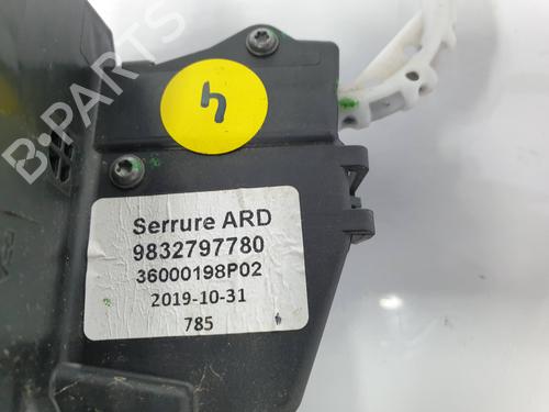 Front right lock CITROËN C4 II (NC_) 1.2 THP 110 (NCHNZ6, NCHNV6) | BP9308876C97 