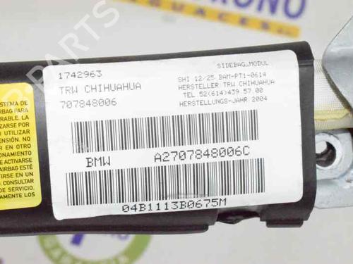 Right curtain airbag BMW X5 (E53) 3.0 d | BP6623484C12 
