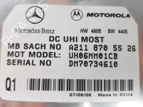 Electronic module MERCEDES-BENZ M-CLASS (W164) ML 320 CDI 4-matic (164.122) | BP15005678M83 