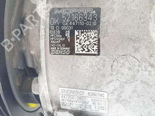 AC compressor JEEP RENEGADE SUV (BU, B1, BV) 1.5 T4 Hybrid | BP38050059M34 - Image 4