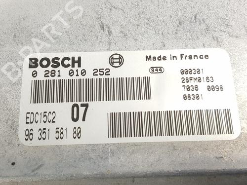 Engine control unit (ECU) CITROËN XANTIA (X1_, X2_) 1.9 Turbo D | BP8421184M57 