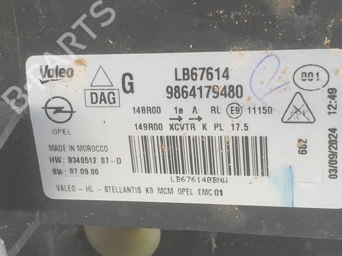 Left headlight OPEL COMBO E Tour / Life (K9) | BP36772213C28 - Image 4