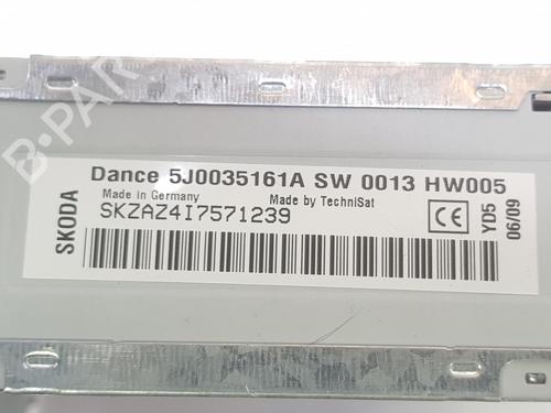 Radio SKODA FABIA II (542) 1.2 | BP6597812E6 