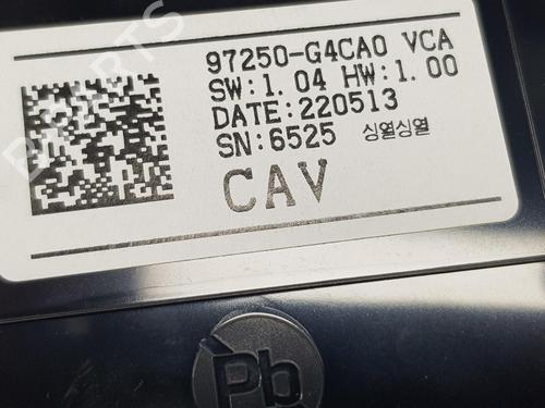 Climate control HYUNDAI i30 (PDE, PD, PDEN)  | BP15605465I5 