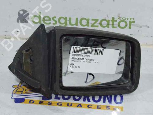 Used Right mirror OPEL KADETT E Hatchback (T85) 1.7 D (C08, C48, D08, D48) (57 hp) 3422404