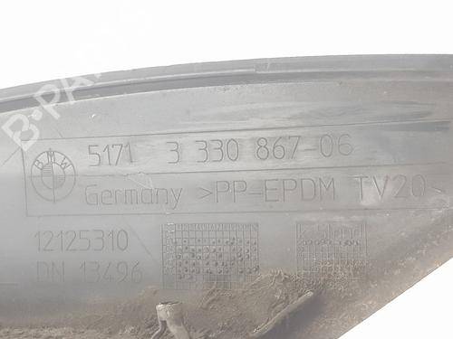 Rear left wheel arch trim BMW X3 (E83) xDrive 20 d | BP8495191C136 