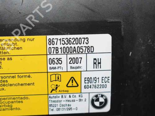 Right seat airbag BMW 3 (E90) 320 d | BP754865C14 