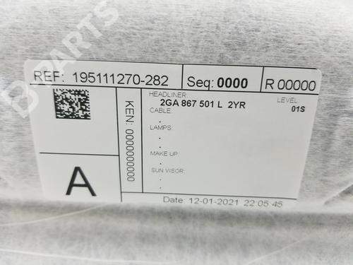 Interior roof VW T-ROC (A11, D11)  | BP8635762I12  - Image 5