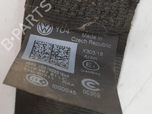 Rear left seatbelt VW TRANSPORTER T6 / CARAVELLE T6 Bus (SGB, SGJ, SHB, SHJ) 2.0 TDI | BP24111147I29 