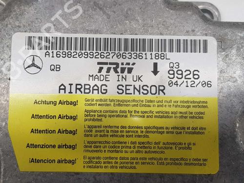 Airbag Kit MERCEDES-BENZ B-CLASS Sports Tourer (W245) B 180 CDI (245.207) | BP5589565C86 
